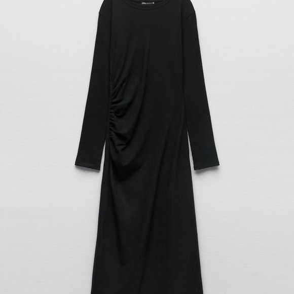 Zara RUCHED DRESS - Picture 4 of 8